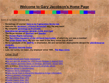 Tablet Screenshot of garyjacobson.org